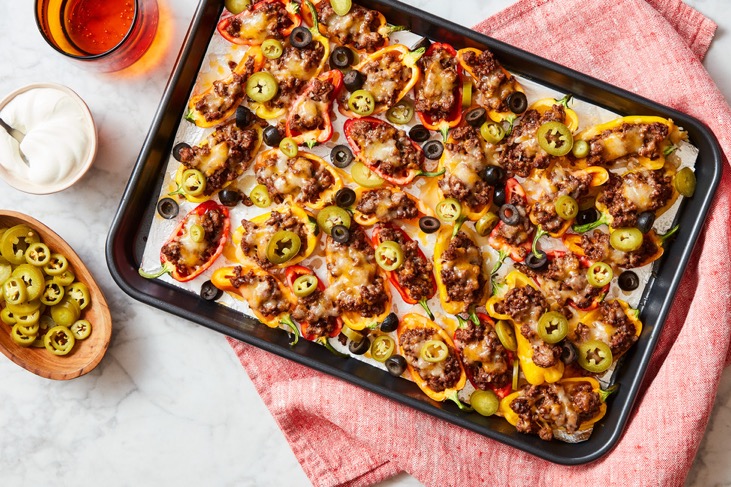 Mini Pepper Nachos